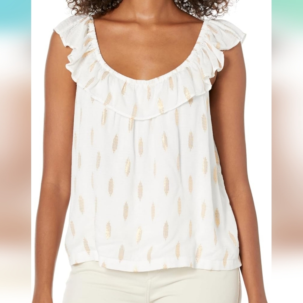 Splendid Leslie Lurex Tank Womens XL New With Tags - Picture 1 of 5